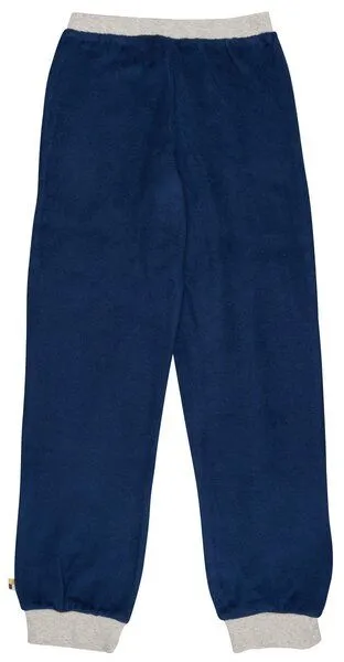 loud + proud loud + proud Kinder Hose Fleece, GOTS-zertifiziert, Ultramarine(blau), – Produktbild 1 von 1