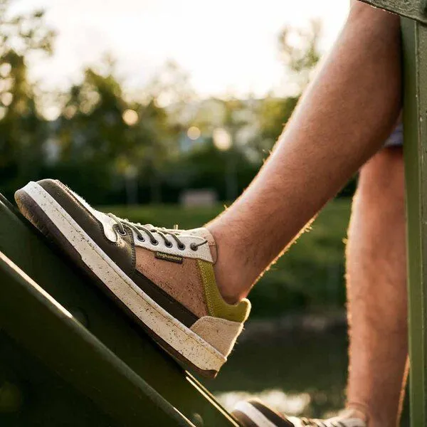 Doghammer Doghammer Veganer Sneaker mit recyceltem Kork für Herren - Natural Commuter, Grün, – Produktbild 2 von 4