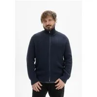 MELA Rippstrick Jacke Modell: Taksh, Navy, – Produktbild 1 von 1