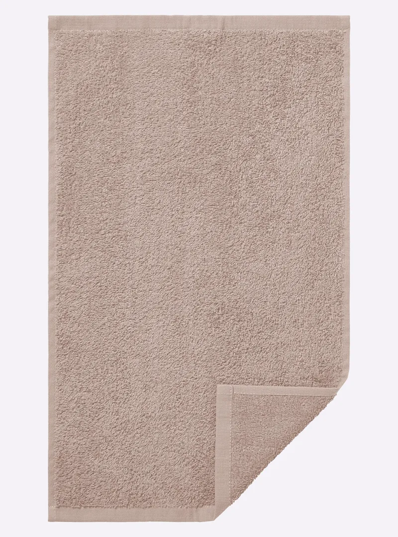 wäschepur Handtuch beige, Beige, – Produktbild 2 von 3