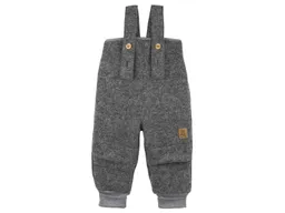 Pure pure by Bauer PURE PURE by Bauer Kinder Latzhose Bio-Schurwolle Walk melange grau Gr.122/128 – Produktbild 1 von 1