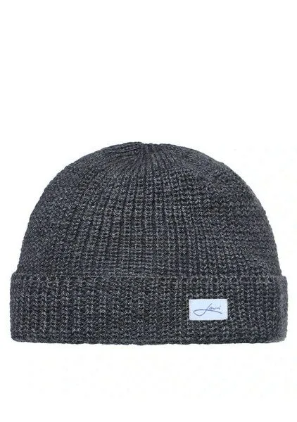 Lou-i Lou-i Fisherman Mütze Merinowolle unisex, Grau, – Produktbild 3 von 3