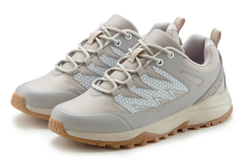 Vivance by Lascana Wanderschuhe, Outdoorschuh Freizeitschuh, Sneaker, Trekkingschuh VEGAN, Beige, – Produktbild 2 von 5