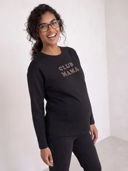 Vertbaudet Umstandsshirt mit verdeckten Stillöffnungen CLUB MAMA – Produktbild 1 von 1