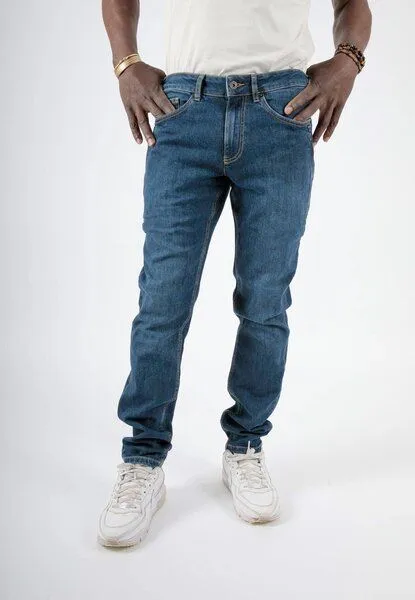 TORLAND TORLAND Regular Fit - Herrenjeans mit Handytaschen, Mid indigo (blau), – Produktbild 2 von 4