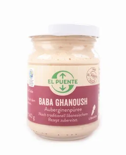 El Puente El Puente Baba Ghanoush - Libanesisches Auberginenpüree | Fair Trade | Vegan | Glutenfrei – Produktbild 1 von 1