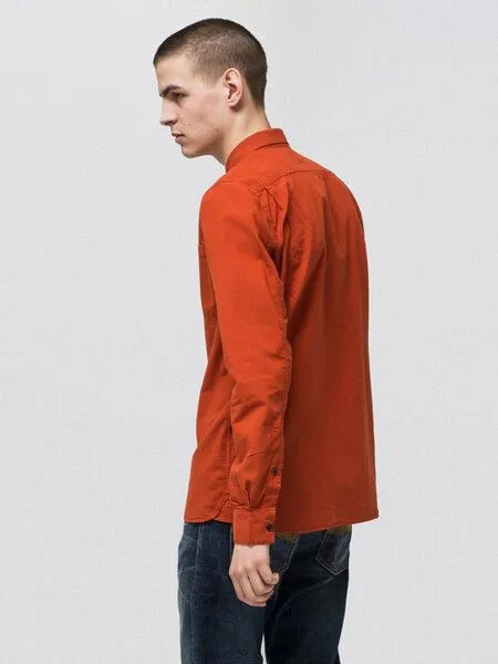 Nudie Jeans Nudie Jeans Henry Batiste Garment Dye, Terra, – Produktbild 2 von 4