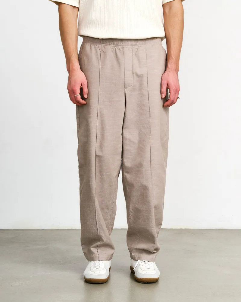 Rotholz Rotholz Herren vegan Hose Weit Gefaltet Grau Braun, Beige, – Produktbild 1 von 2