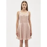 ORGANICATION ORGANICATION Kleid aus TENCEL Lyocell mit Allover-Print, Rose smoke, – Produktbild 1 von 1