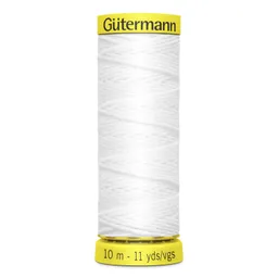 Gütermann Gütermann Elasticfaden 10m Weiß – Produktbild 1 von 1