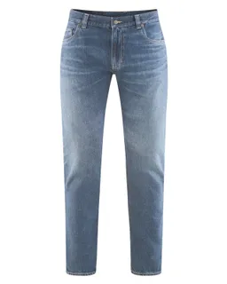 HempAge Hempage Herren vegan Jeans Mit 5 Taschen Laserblau – Produktbild 1 von 1