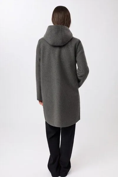 LangerChen LangerChen Parka tailliert aus Walk mit Membran, Platinum (grün), – Produktbild 2 von 4