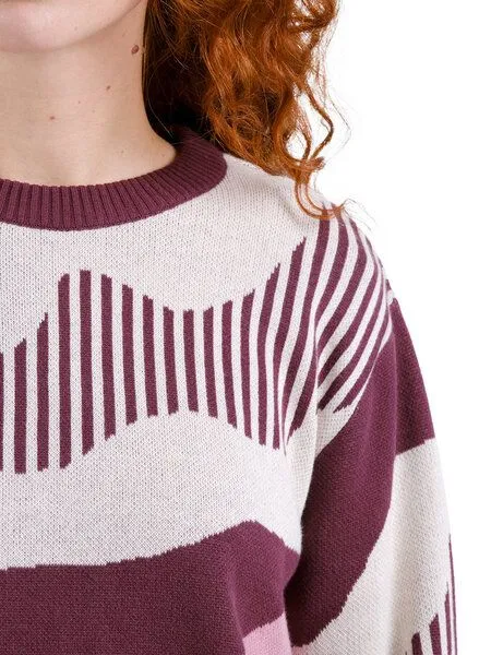 Dedicated DEDICATED Sweater Arendal Flowing Abstract Multi Colour, Multi color (bunt), – Produktbild 2 von 4