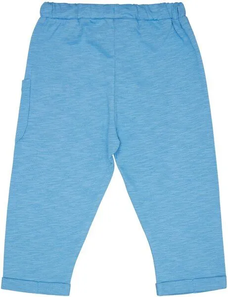 loud + proud loud + proud Babys & Kinder Hose Slub Jersey, GOTS-zertifiziert, Basin(blau), – Produktbild 1 von 2