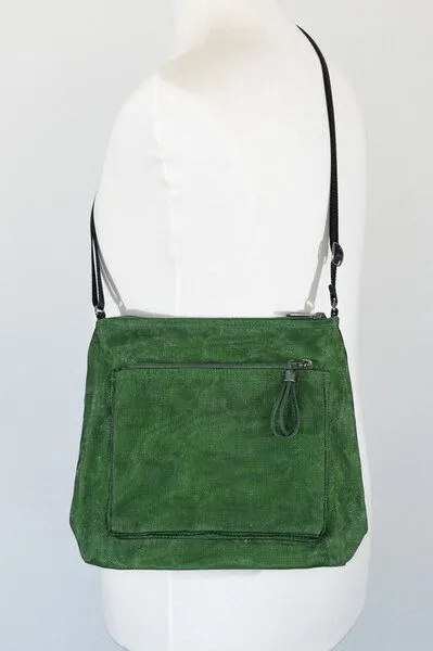 Smateria Smateria Umhänge-Tasche 'Bustle', Moos-grün, – Produktbild 1 von 2