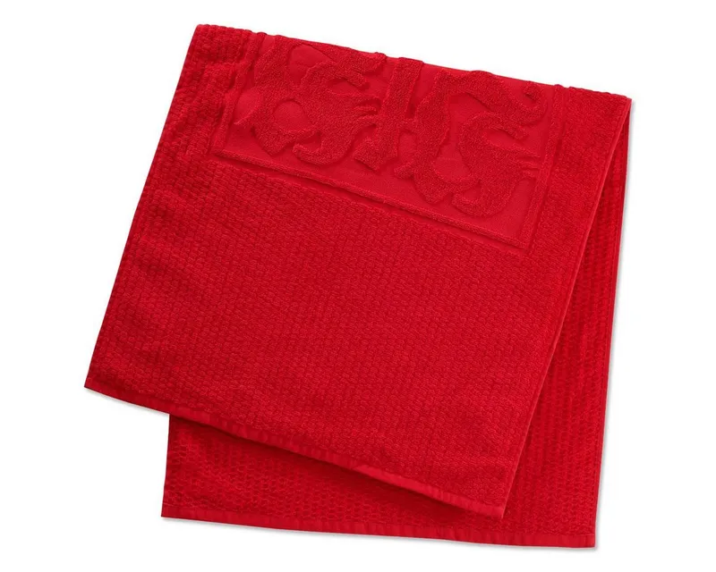 VfB Stuttgart Handtuch VfB Stuttgart Handtuch rot 50x100 cm Baumwolle, Rot, – Produktbild 2 von 2