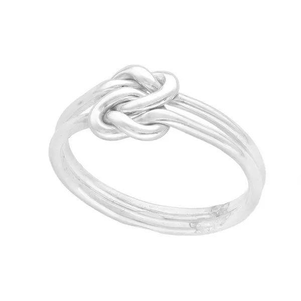 pakilia pakilia Silber Ring Knoten fein Fair-Trade und handmade – Produktbild 4 von 4