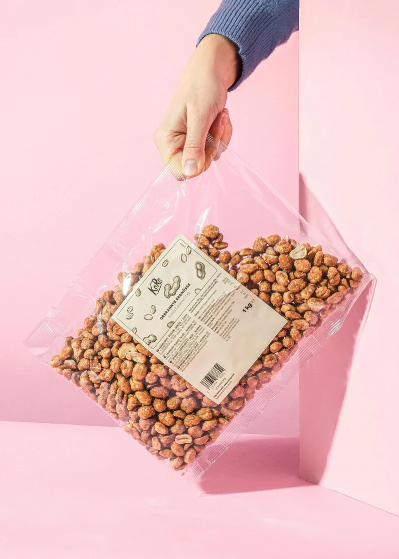 KoRo Gebrannte Erdnüsse Salted Caramel 1 kg – Produktbild 5 von 5