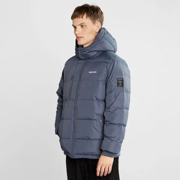 Dedicated DEDICATED Wasserdichte Pufferjacke aus recyceltem Polyester - Dundret, Blau (ombre blue), – Produktbild 3 von 4