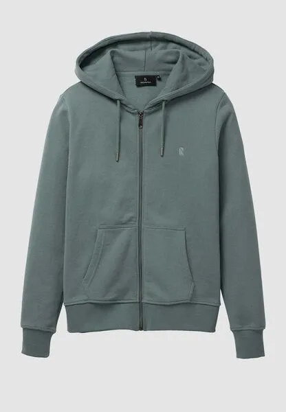 recolution Damen Sweatjacke aus Bio-Baumwolle - DAHLIA - recolution, Eukalyptus (grün), – Produktbild 1 von 1