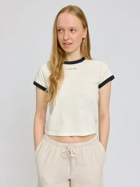 Mazine Mazine Contrast Bindings T-Shirt – Produktbild 1 von 4