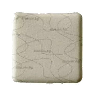 Coloplast BIATAIN Ag Schaumverband 10x10 cm nicht haftend 5 St Verband – Produktbild 1 von 1