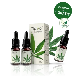 Elpixol Elpixol Cannabisöl Tropfen 10 ml 2+1 Bundle – Produktbild 1 von 1