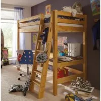 Schreibtischplatte für Hochbett "Infanskids" 200x60 cm, Kiefer geb./geölt – Produktbild 1 von 1