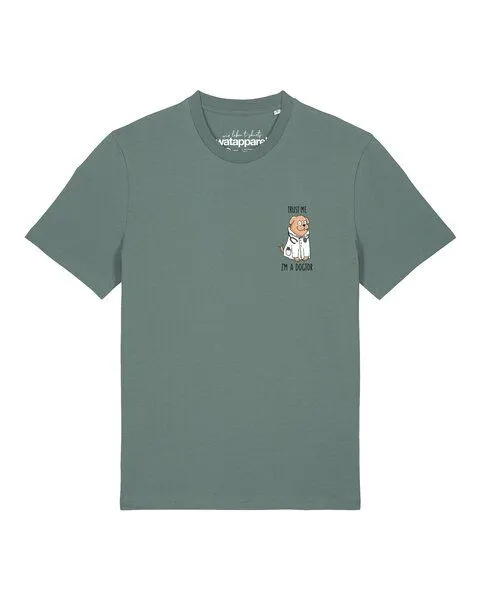 watapparel watapparel T-Shirt Unisex Dogtor, Green bay, – Produktbild 1 von 2