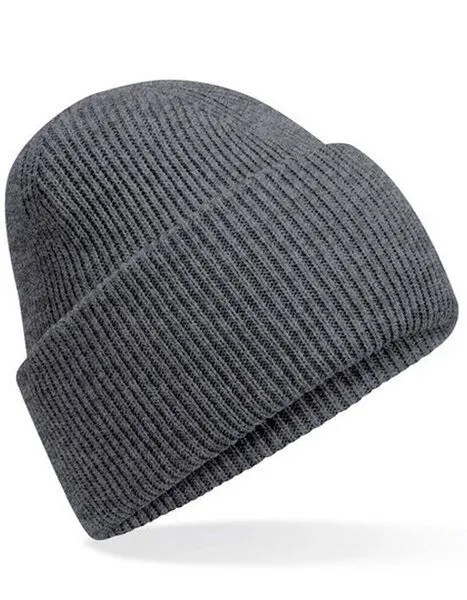 Beechfield Beechfield Damen / Herren Klassische Mütze mit tiefem Umschlag 30, Granite, – Produktbild 1 von 2