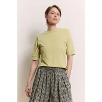 Tranquillo Jerseyshirt Lottee aus Bio-Baumwolle - fennel green / XS – Produktbild 1 von 2