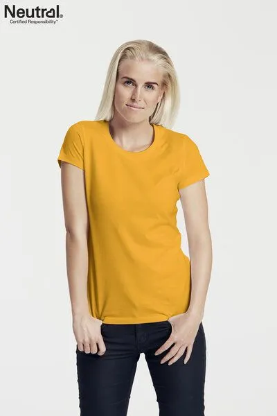Neutral® - 3FREUNDE Neutral® - 3FREUNDE Frauen Fit T-Shirt, Gelb, – Produktbild 4 von 4
