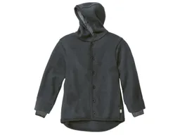 Disana Disana Kinder Jacke mit Kapuze Bio-Merinowolle Walk anthrazit Gr.86/92 – Produktbild 1 von 1