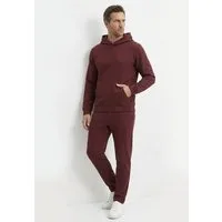 ORGANICATION ORGANICATION HECTORR | Waffel Hoodie aus Bio-Baumwolle & recyceltem Polyester, Red, – Produktbild 2 von 5