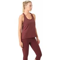 ORGANICATION ORGANICATION TINNA | Sportliches Tanktop aus recyceltem Polyamid, Bordeaux, – Produktbild 1 von 1