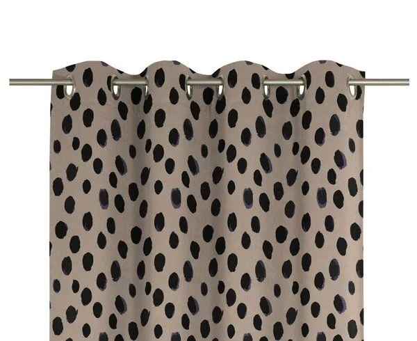 Nature by Adam Nature by Adam Vorhang aus Leinen & Bio-Baumwolle - Made in Germany - Dots, Lila, – Produktbild 1 von 8