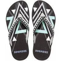 boombuz Vegane Damen Badeschuhe Boombuz Lolla, Schwarz-grau, – Produktbild 1 von 1