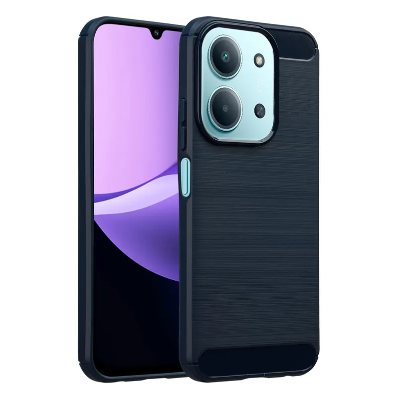 imoshion imoshion Brushed Back Cover für das Xiaomi Redmi 15C (5G), Dunkelblau, – Produktbild 1 von 1