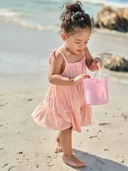 Vertbaudet Baby Trägerkleid mit Schleifen – Produktbild 1 von 1