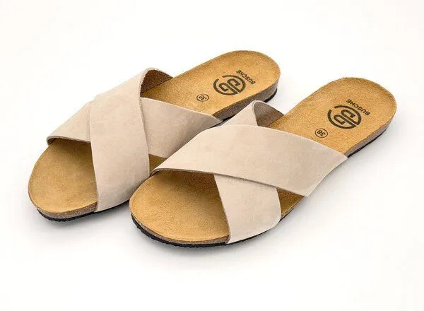 Busche Busche Tropez Sandale, Beige, – Produktbild 1 von 4