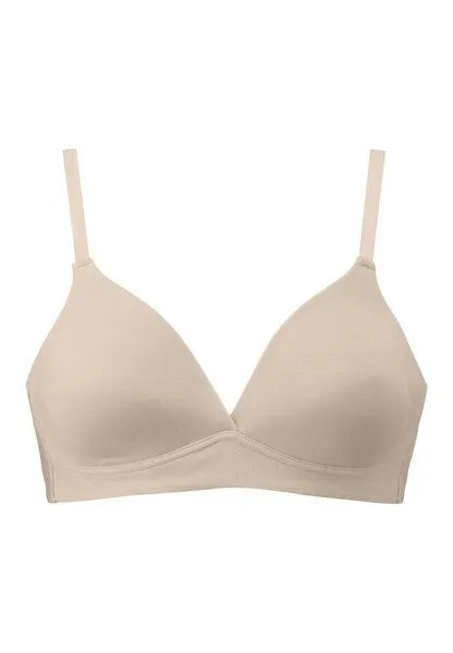 hessnatur hessnatur Spacer BH bügellos PURE SENSE aus TENCEL Modal, Puder, – Produktbild 2 von 4