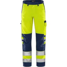 Fristads Hochsichtbare Arbeits Hose Klasse 2 Fristads Green 2651 GPLU – Produktbild 1 von 1