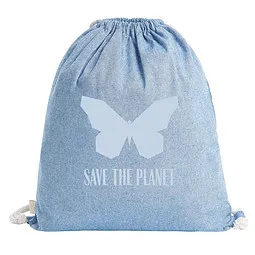 Halfar HALFAR Zugbeutel Planet, blau – Produktbild 1 von 1