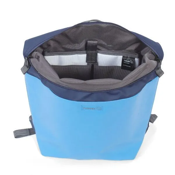 7clouds 7clouds Rucksack Wenuv 7.1, Light blue-dark blue, – Produktbild 4 von 4
