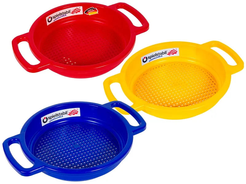 Spielstabil Spielstabil Sandsieb 1 Stück Durchmesser 20 cm, Mehrfarbig, – Produktbild 1 von 2