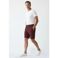 ORGANICATION ORGANICATION STEVVEN | Waffel-Shorts aus Bio-Baumwolle & recyceltem Polyester, Red, – Produktbild 2 von 4