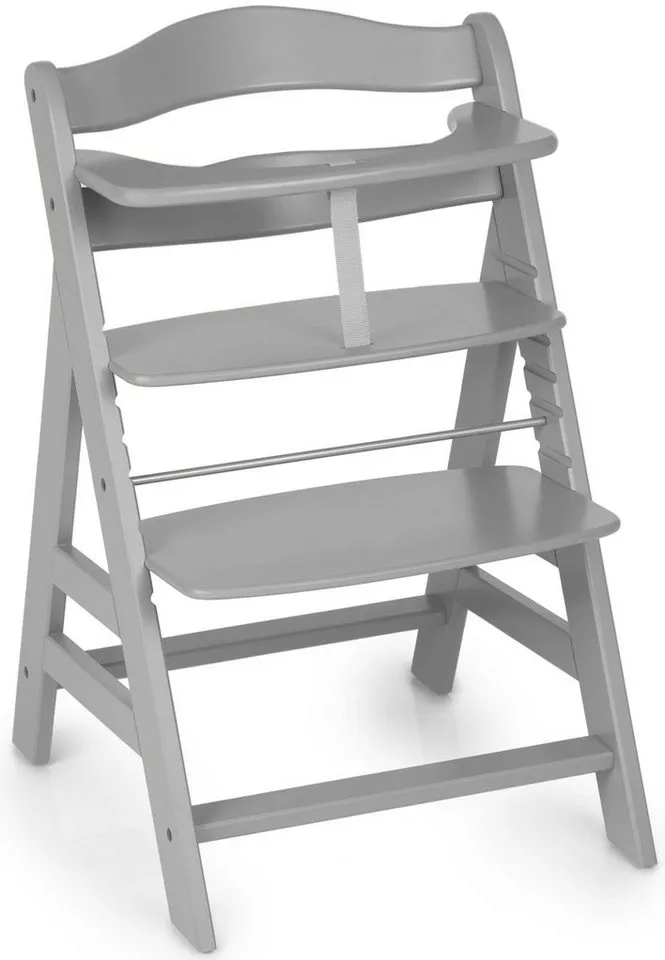 Hauck Hauck Hochstuhl Alpha+, Grau, – Produktbild 2 von 4