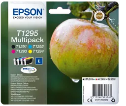 Epson Epson 4er Set Tintenpatronen T1295 schwarz, cyan, magenta, gelb – Produktbild 1 von 1