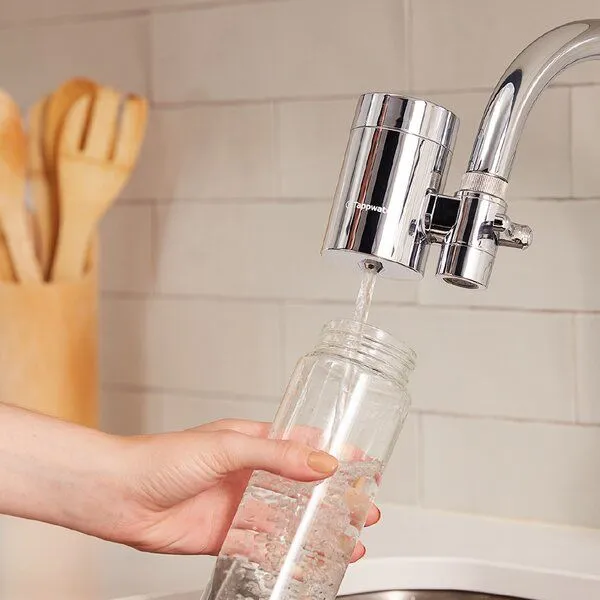 Tappwater Wasserfilter für Wasserhahn Tappwater EcoPro SMR - Leitungswasserfilter mit 6 Stufen und Swedish Mineral Rock. Filtert + 100 Stoffe – Produktbild 3 von 5
