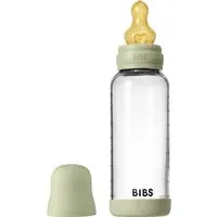 BIBS BIBS Babyflasche aus Glas im Komplett-Set Sage 240 ml – Produktbild 1 von 1